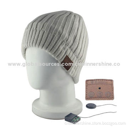 Handsfree Bluetooth Chunky Knitting Beanie with Headphone, OEM Orders Welcomed